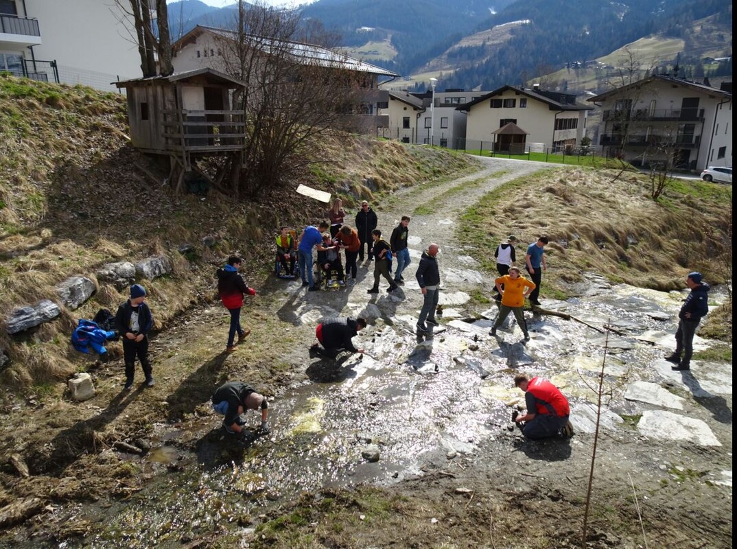 Bild 2 Bachuntersuchung ASO St. Antonlow