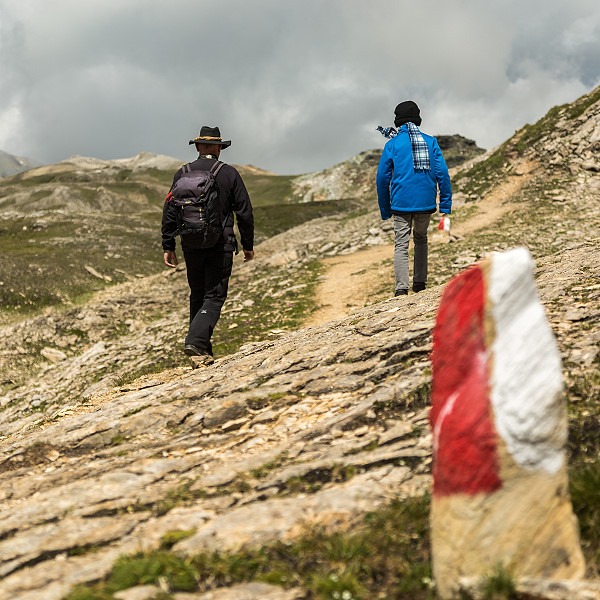 Wanderer im Nationalpark Hohe Tauern
