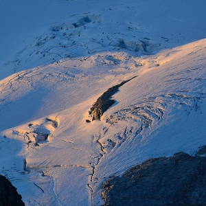 Gletscher in der Abendsonner © NPHT F. Rieder