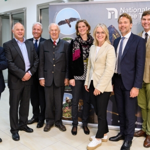 20191022_Mitglieder des Präsidiums mit Vertreterin des Bundes-Foto Gregor Nesvadba