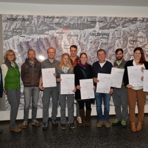 Neue Ranger mit Prüfungskommission cNPHT A Pecile