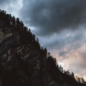 Gewitterwolken Wildnisgebiet Sulzbachtäler © NPHT_Tobias Kaser