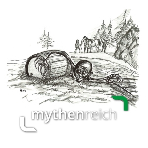 Schödermännchen Zeichnung von (c) Werner Thorbauer, Großarl