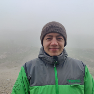 Ferialer Elias Pfleger an seinem Einsatzort in der Weißseegletscherwelt im Stubachtal (c) Elias Pfleger